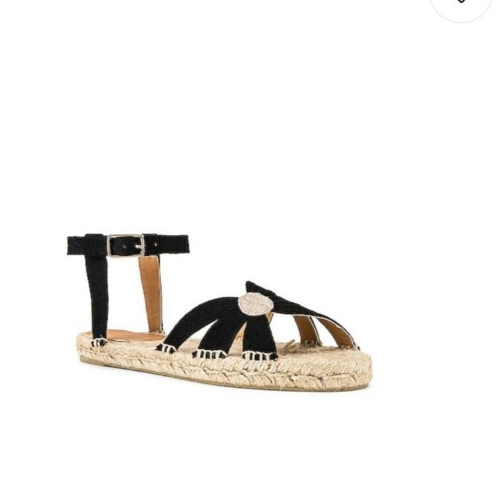 Castaner Paris Sandal in Black